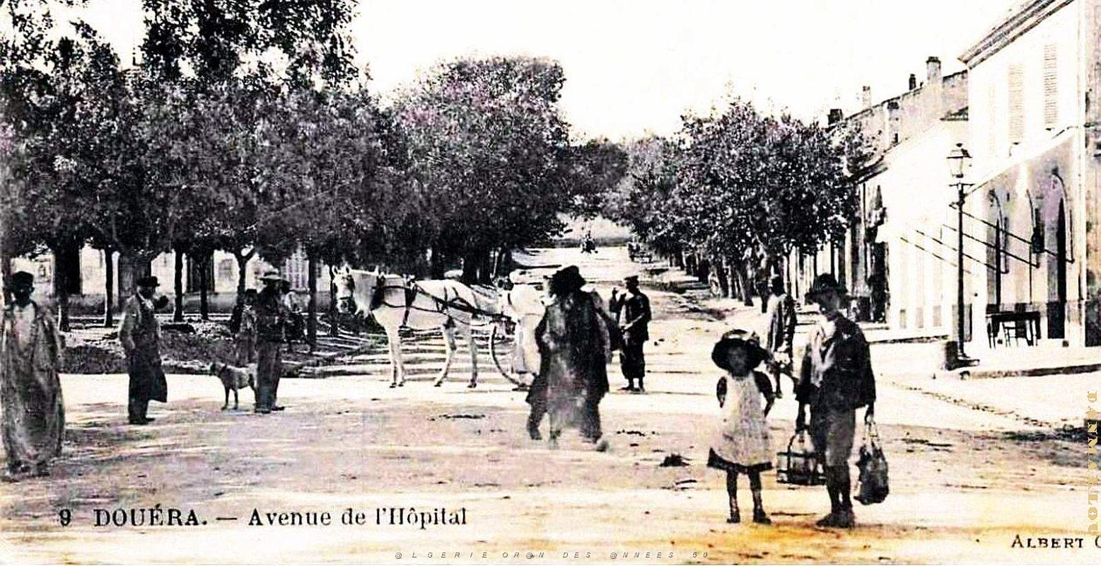 2303- Douera - Avenue de l'Hopital2 - 1911.jpg